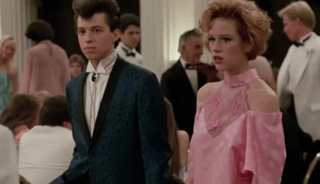 Molly ringwald top pink dress